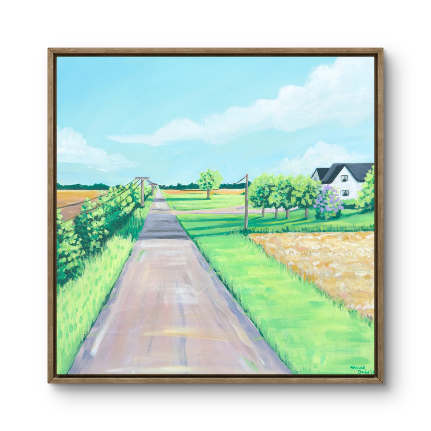 "Proverbs 3:5-6" Original Painting
