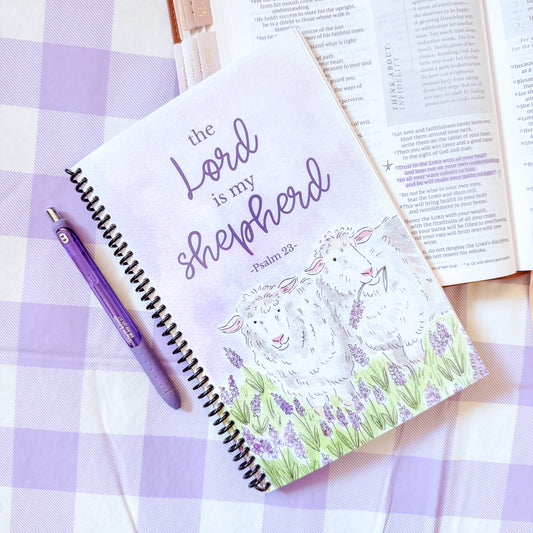 "Lavender Sheep" Church Notes Journal