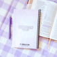 "Lavender Sheep" Church Notes Journal