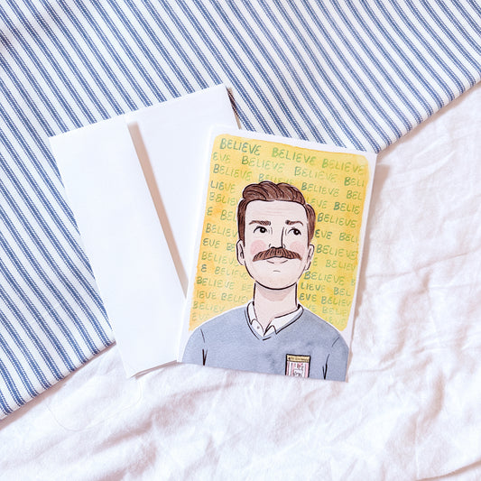 "Believe" 5x7 BLANK Greeting Card / Fine Art Print