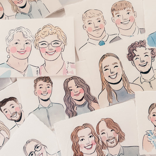 Watercolor Portraits