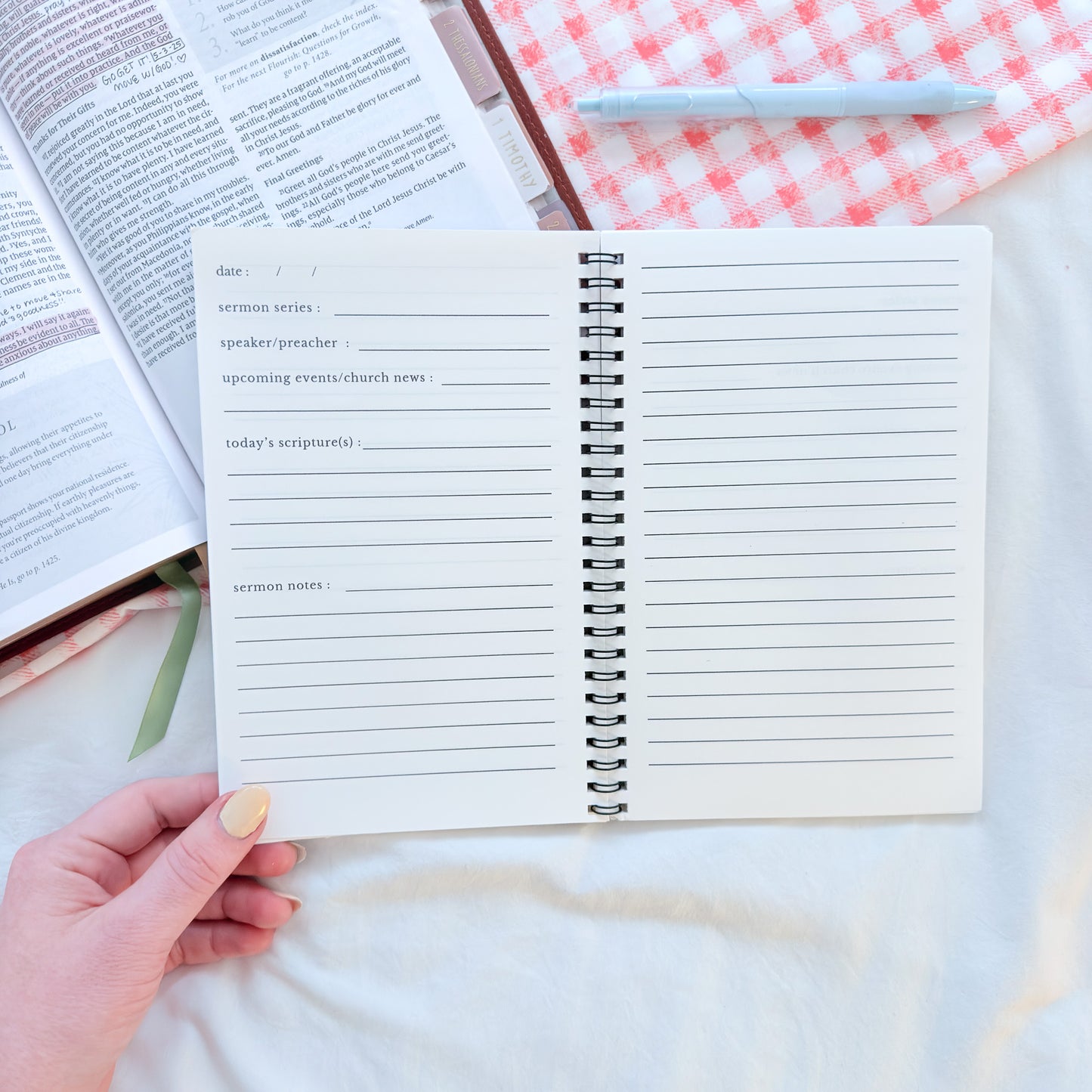 "Easter Sunday" Church Notes Journal