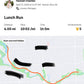 "Lunch Run" - 6 miles Original Painting