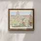"Old Main" Blank Greeting Card & Fine Art Print